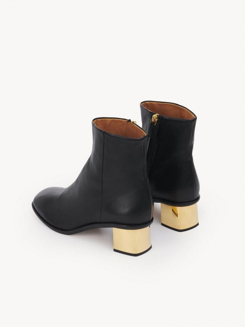 Chloe Rebecca Ankle Boots Black | CHE-SR14232