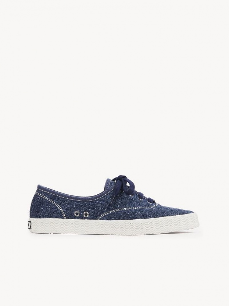 Chloe Robyn Sneakers Denim | CHE-SR14190