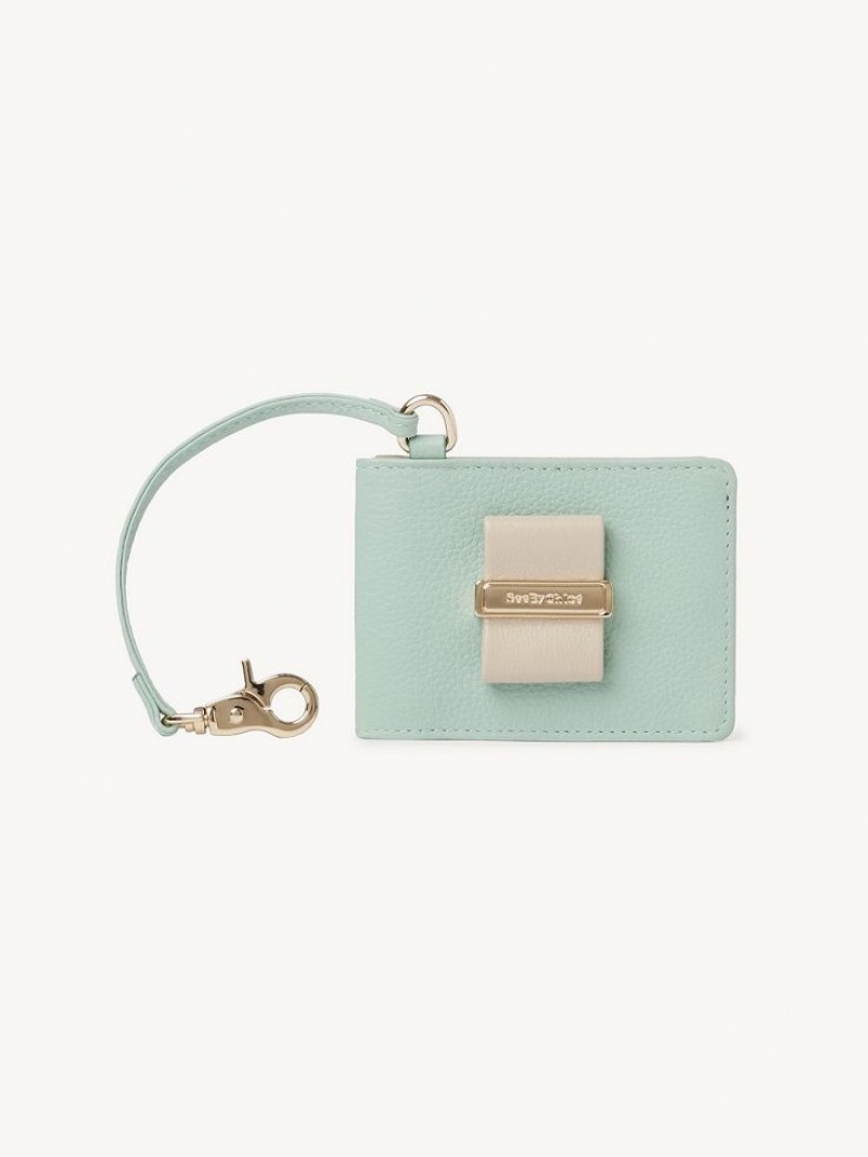 Chloe Rosita Card Holders MILKY MINT | CHE-SR14928