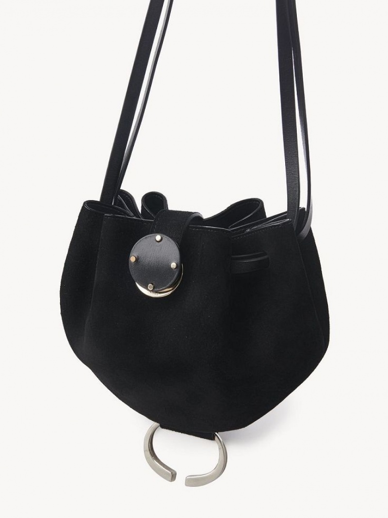 Chloe Round Clutches Black | CHE-SR13744