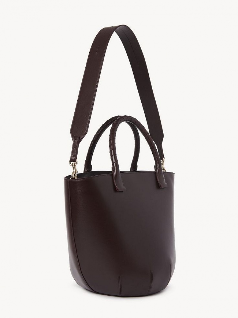 Chloe Sabia Hamper Tote Bags DEEP VIOLINE | CHE-SR13369