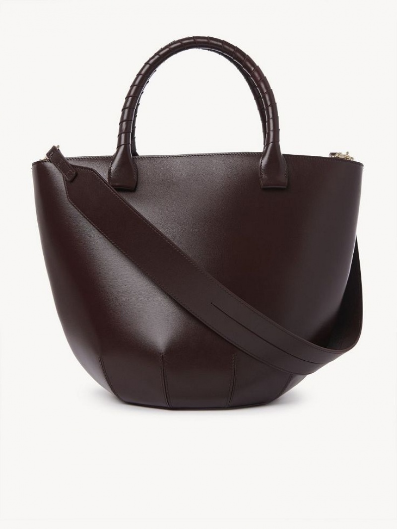 Chloe Sabia Hamper Tote Bags DEEP VIOLINE | CHE-SR13369