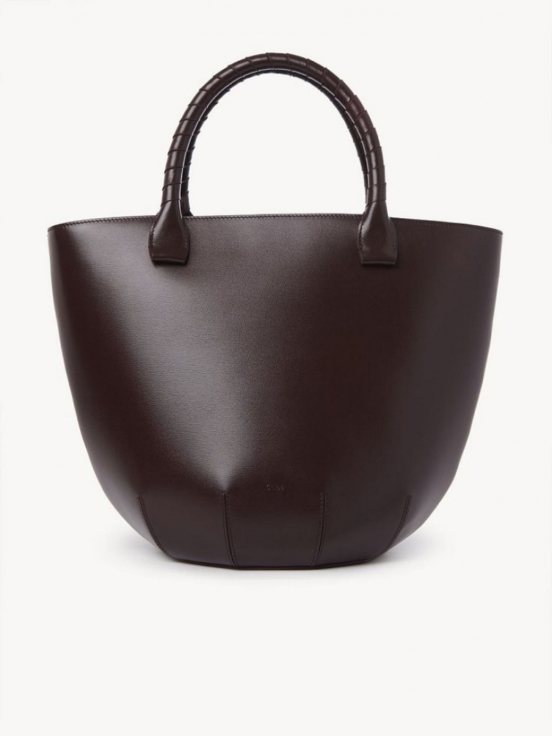 Chloe Sabia Hamper Tote Bags DEEP VIOLINE | CHE-SR13369