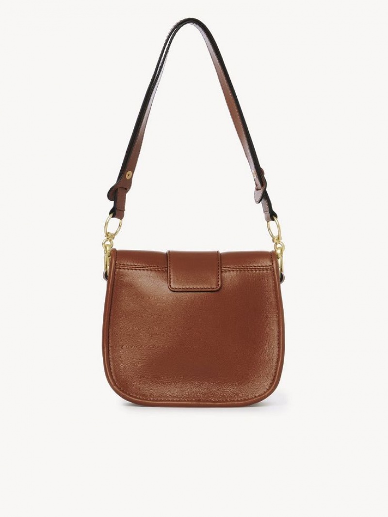 Chloe Saddie Satchel Shoulder Bags CARAMELLO | CHE-SR14632