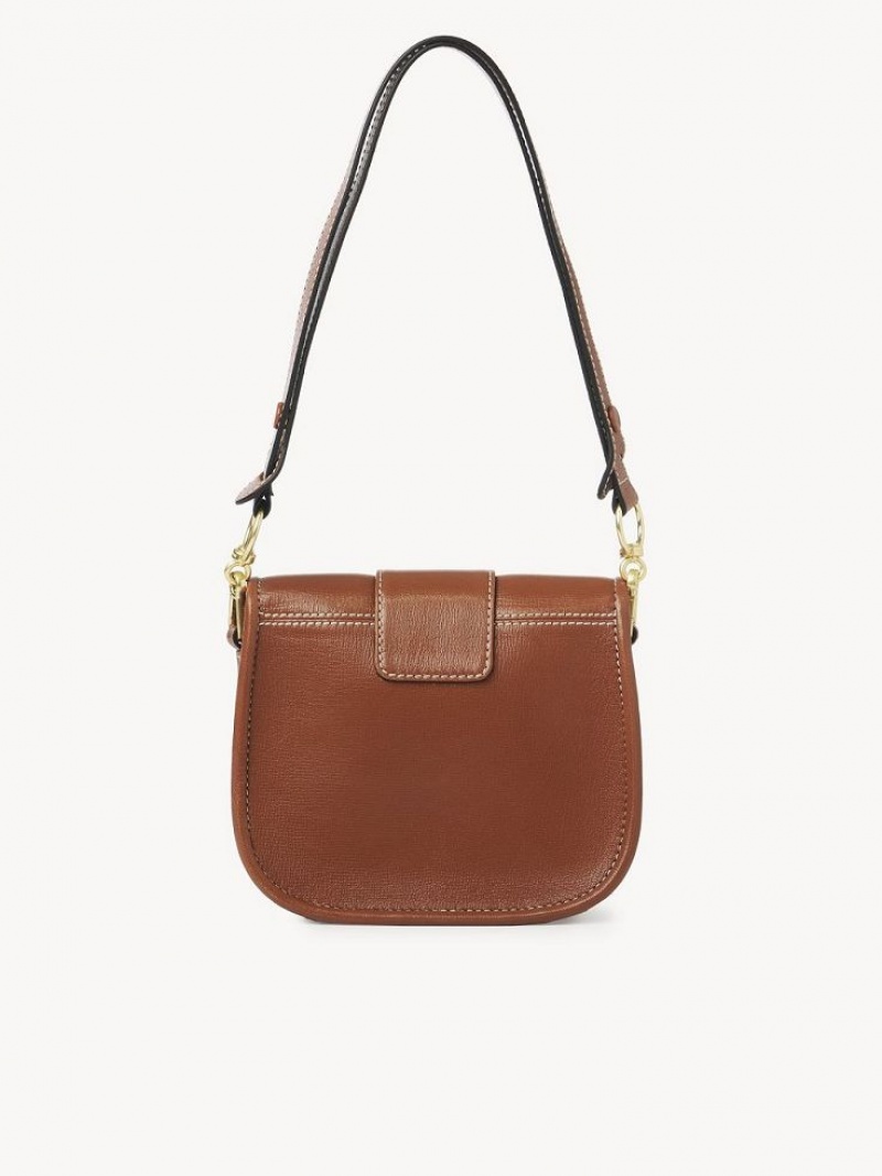 Chloe Saddie Satchel Shoulder Bags CARAMELLO | CHE-SR14667