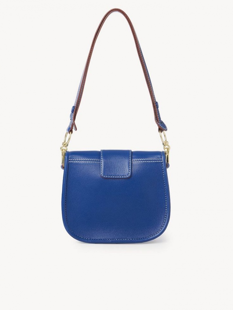 Chloe Saddie Satchel Shoulder Bags ETERNITY BLUE | CHE-SR14587