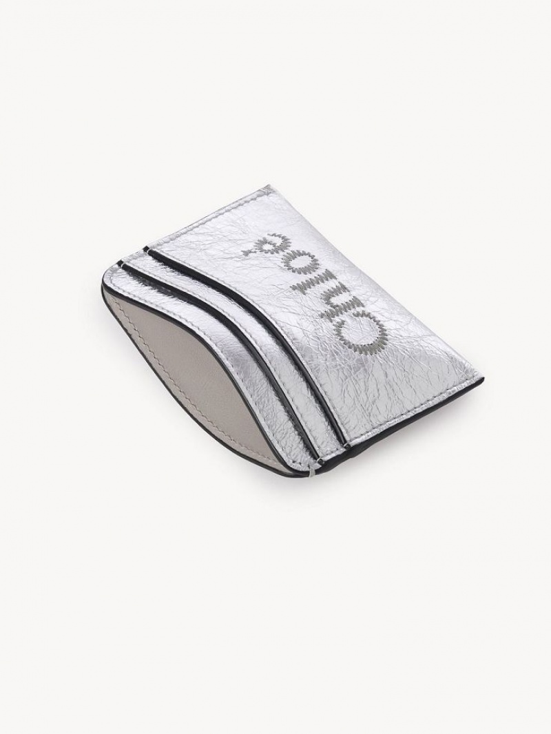 Chloe Sense Card Holders Silver | CHE-SR14311