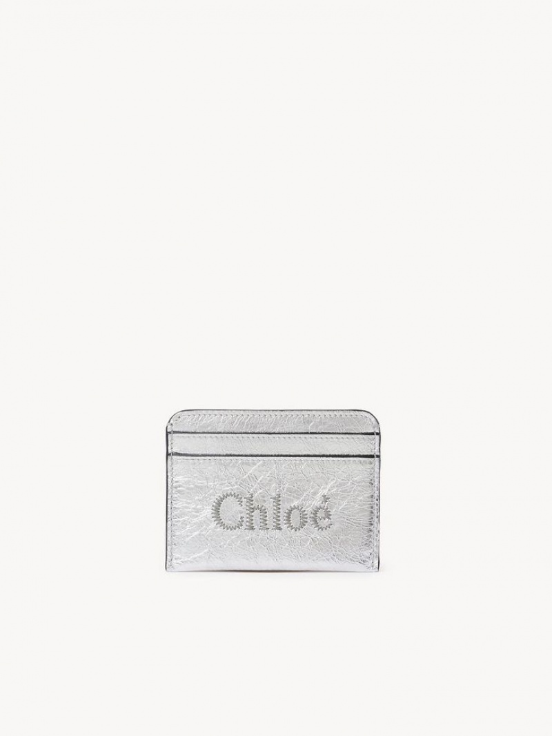 Chloe Sense Card Holders Silver | CHE-SR14311