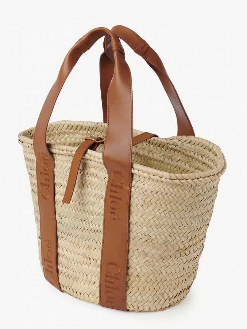 Chloe Sense Medium Baskets Caramel | CHE-SR13648