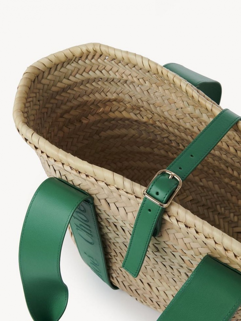 Chloe Sense Medium Baskets POP GREEN | CHE-SR13641