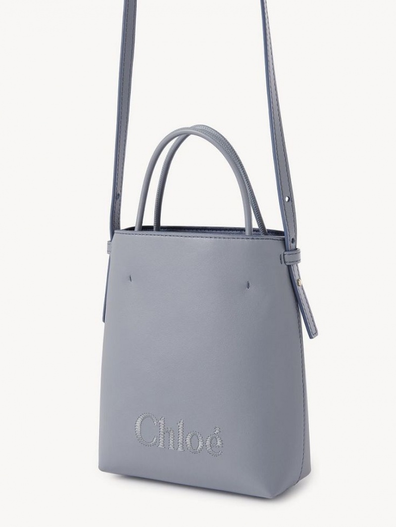 Chloe Sense Micro Crossbody Bags STORM BLUE | CHE-SR13564