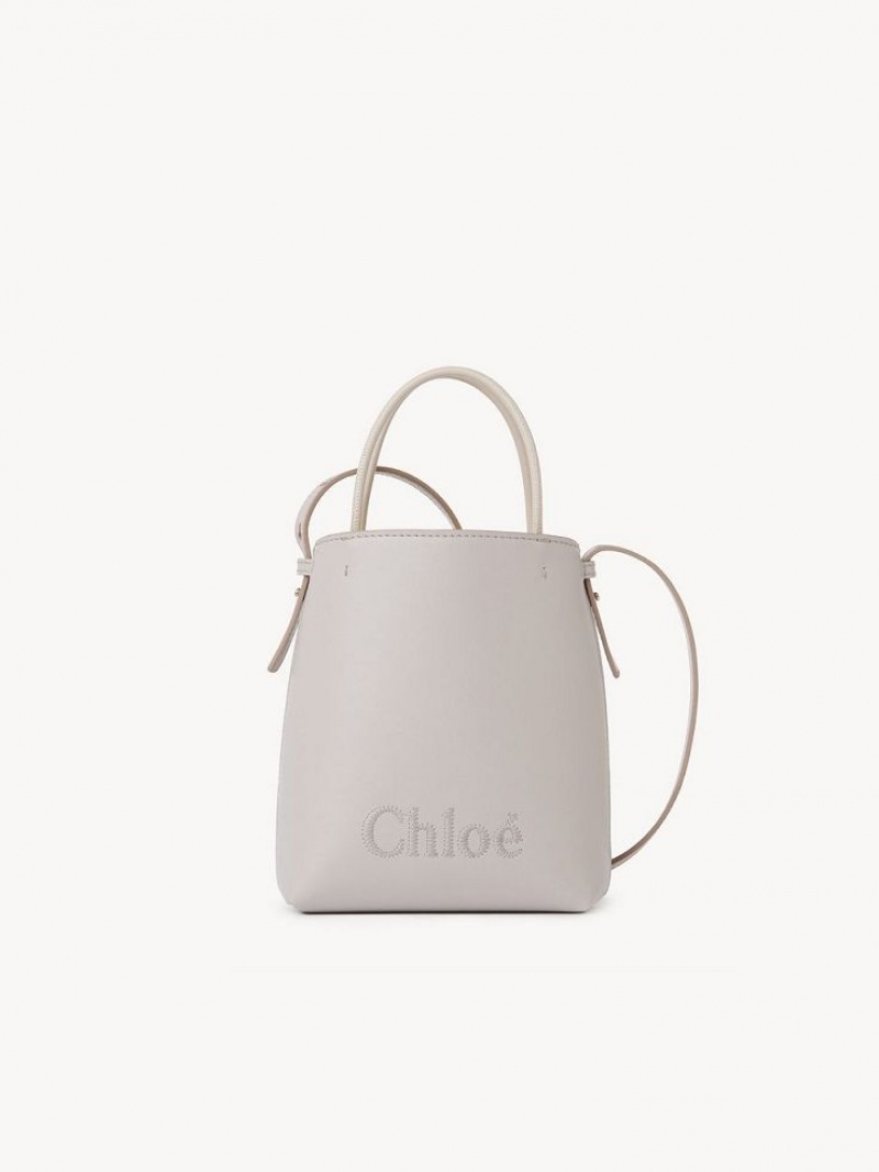 Chloe Sense Micro Crossbody Bags WILD GREY | CHE-SR13581