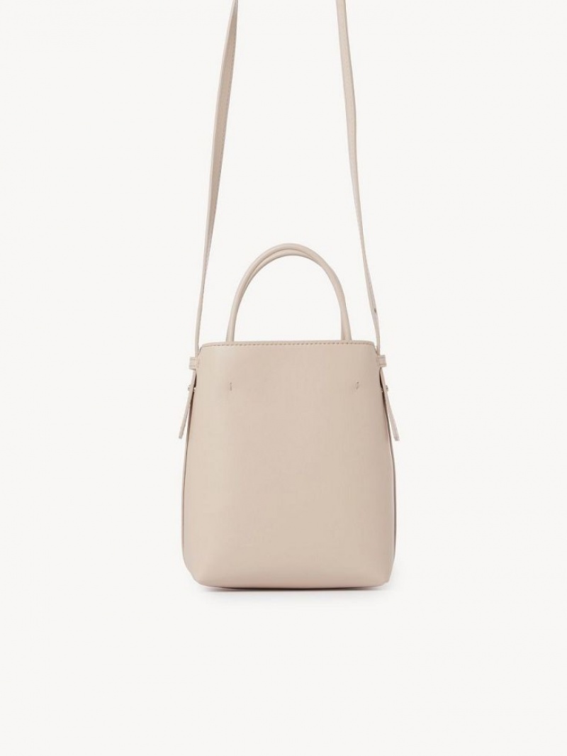 Chloe Sense Micro Shoulder Bags Cement Pink | CHE-SR13409