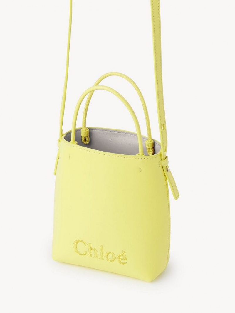 Chloe Sense Micro Shoulder Bags DAFFODIL YELLOW | CHE-SR13408