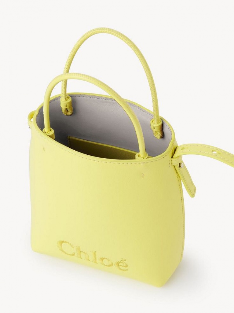 Chloe Sense Micro Shoulder Bags DAFFODIL YELLOW | CHE-SR13408