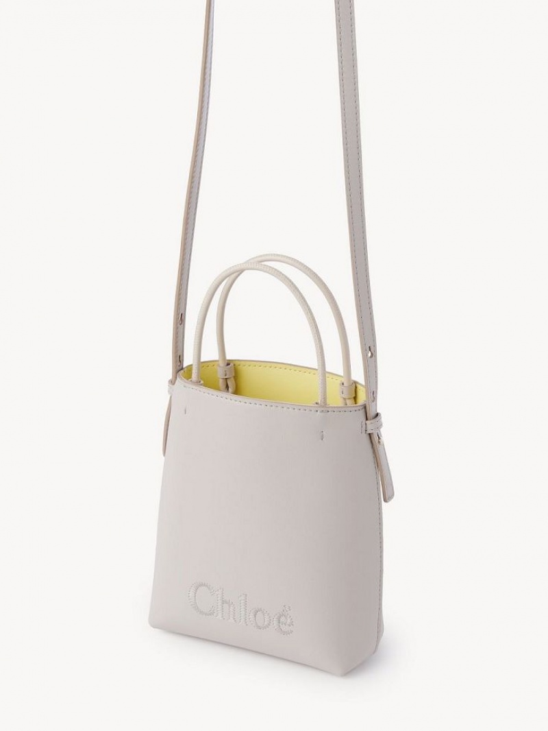 Chloe Sense Micro Shoulder Bags WILD GREY | CHE-SR13405