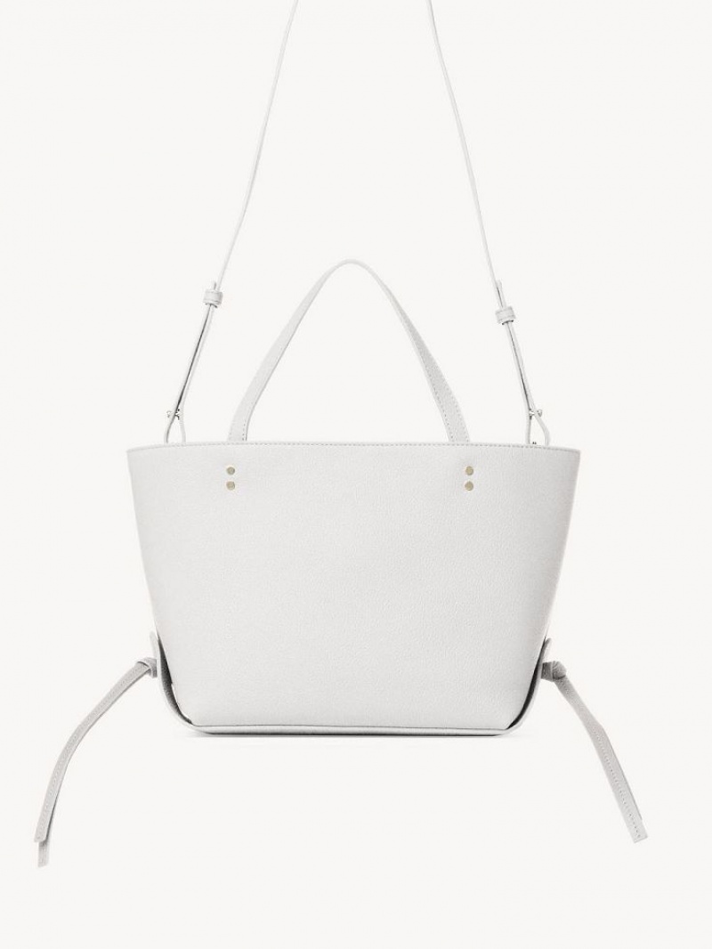 Chloe Sense Small East-west Shoulder Bags Crystal White | CHE-SR13421