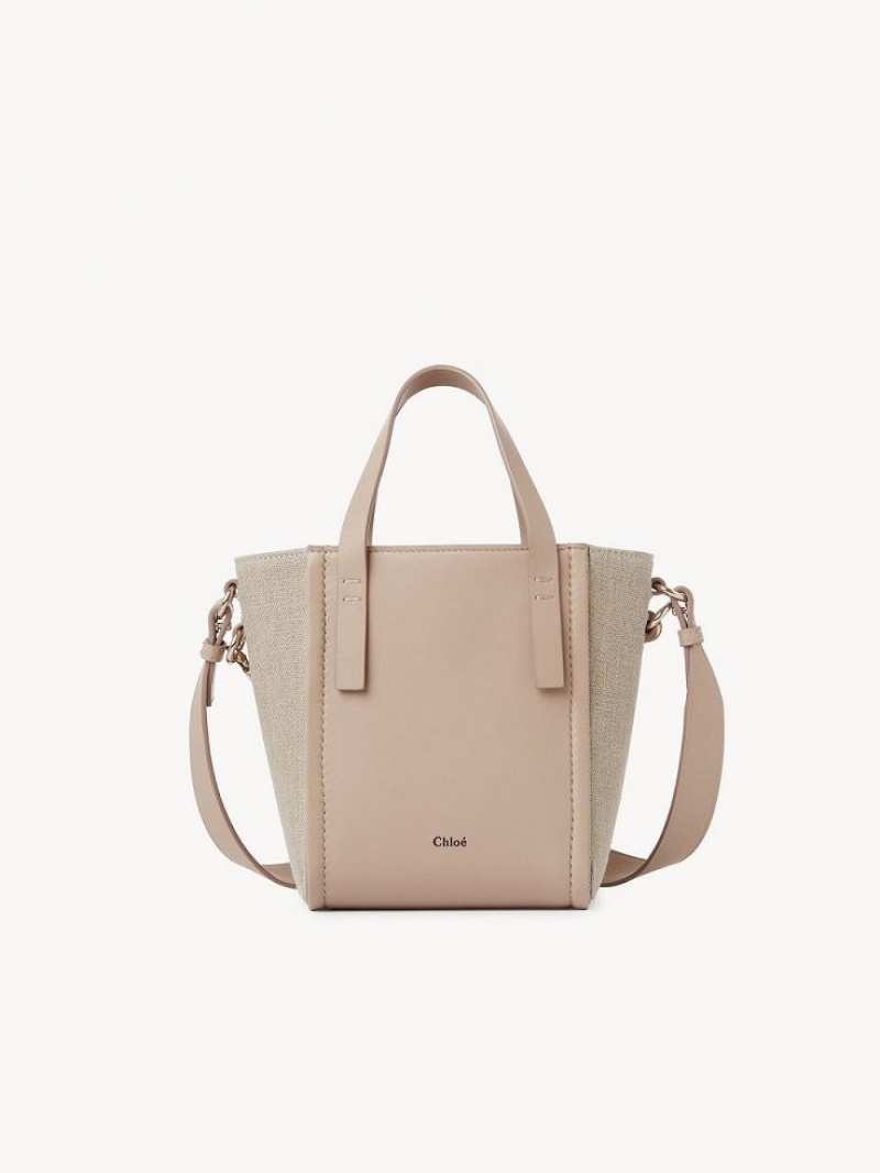 Chloe Sense Small Shoulder Bags Powder Beige | CHE-SR13418