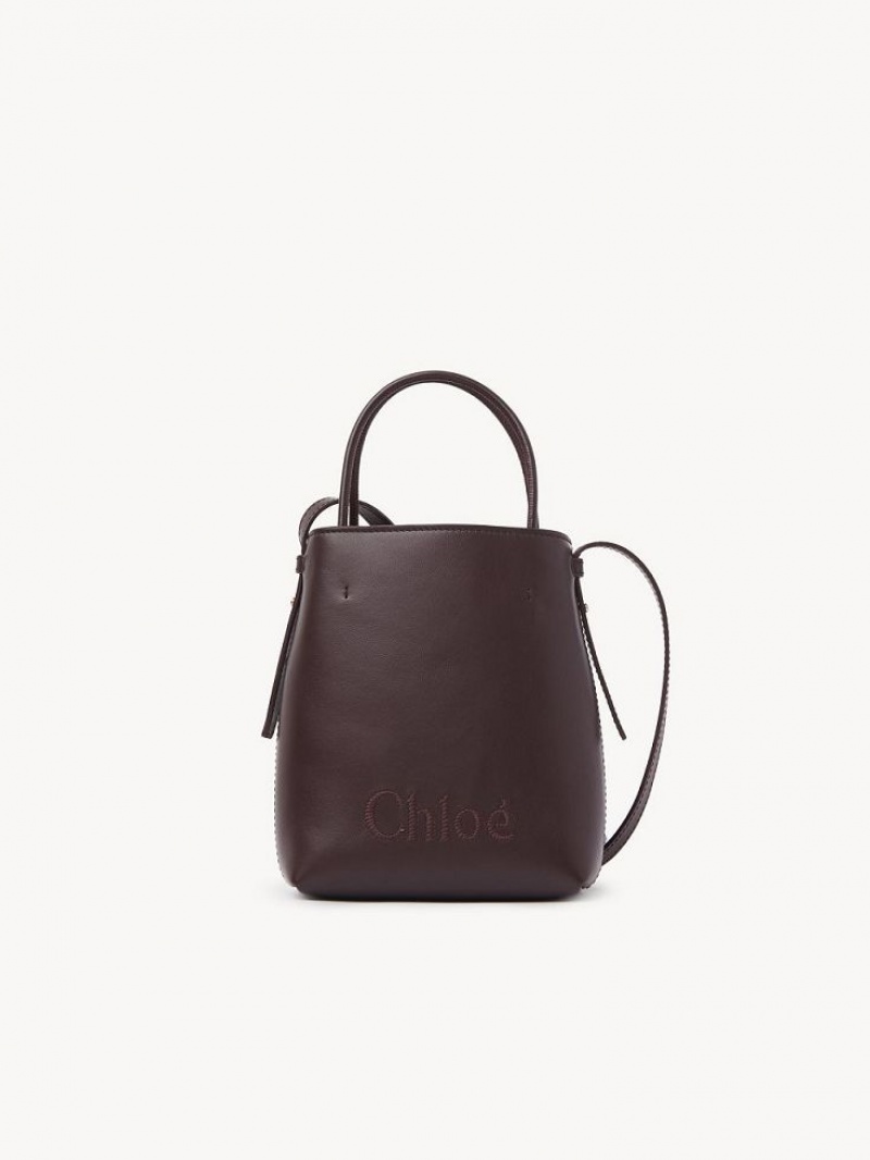 Chloe Sense Tote Mini Bags DEEP VIOLINE | CHE-SR13735