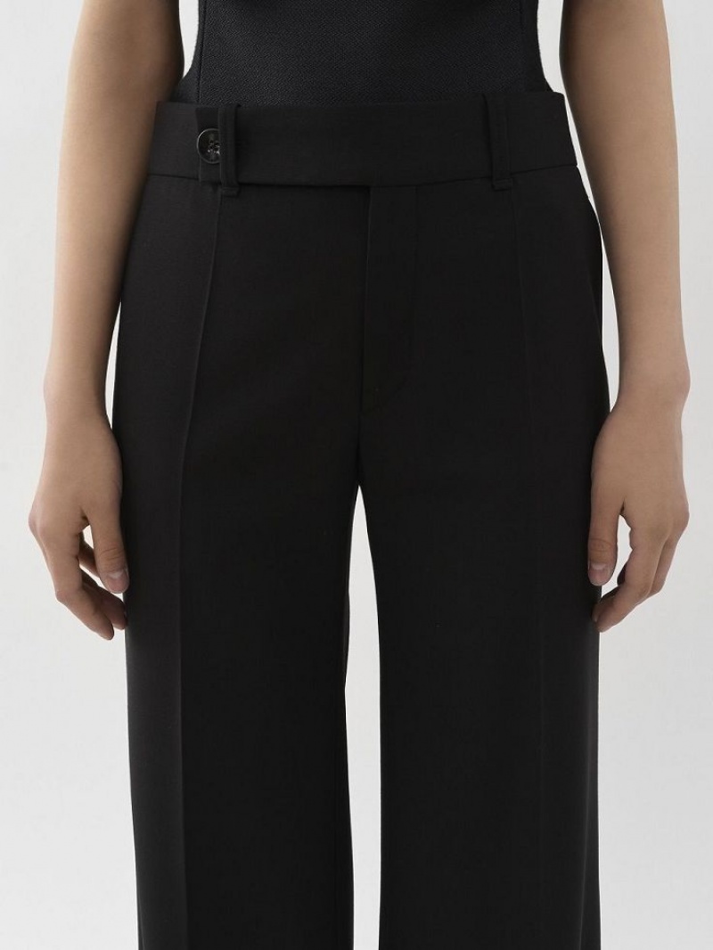 Chloe Signature Flared Pants Black | CHE-SR13968