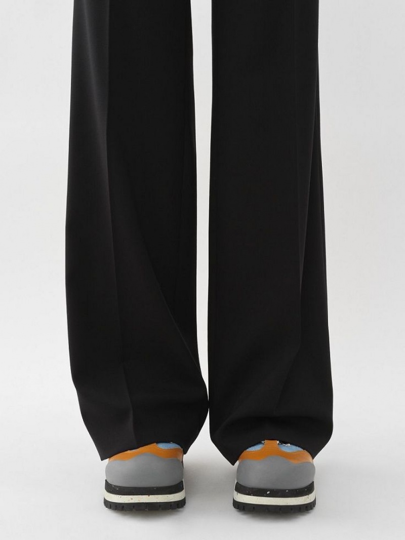 Chloe Signature Flared Pants Black | CHE-SR13968