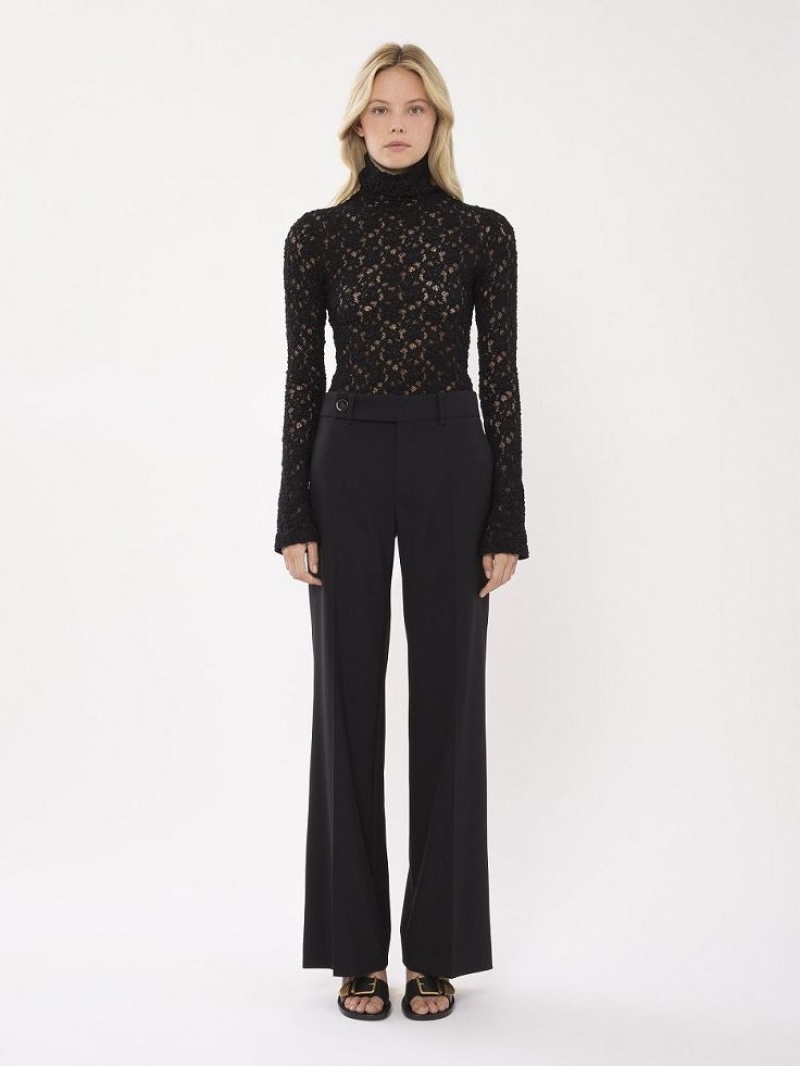 Chloe Signature Straight Suiting Black | CHE-SR14037