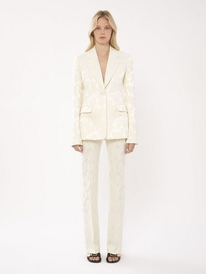 Chloe Single-breasted Suiting COCONUT MILK | CHE-SR14031