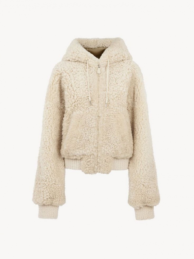 Chloe Sized Blouson Jackets SOOTY BEIGE | CHE-SR13819