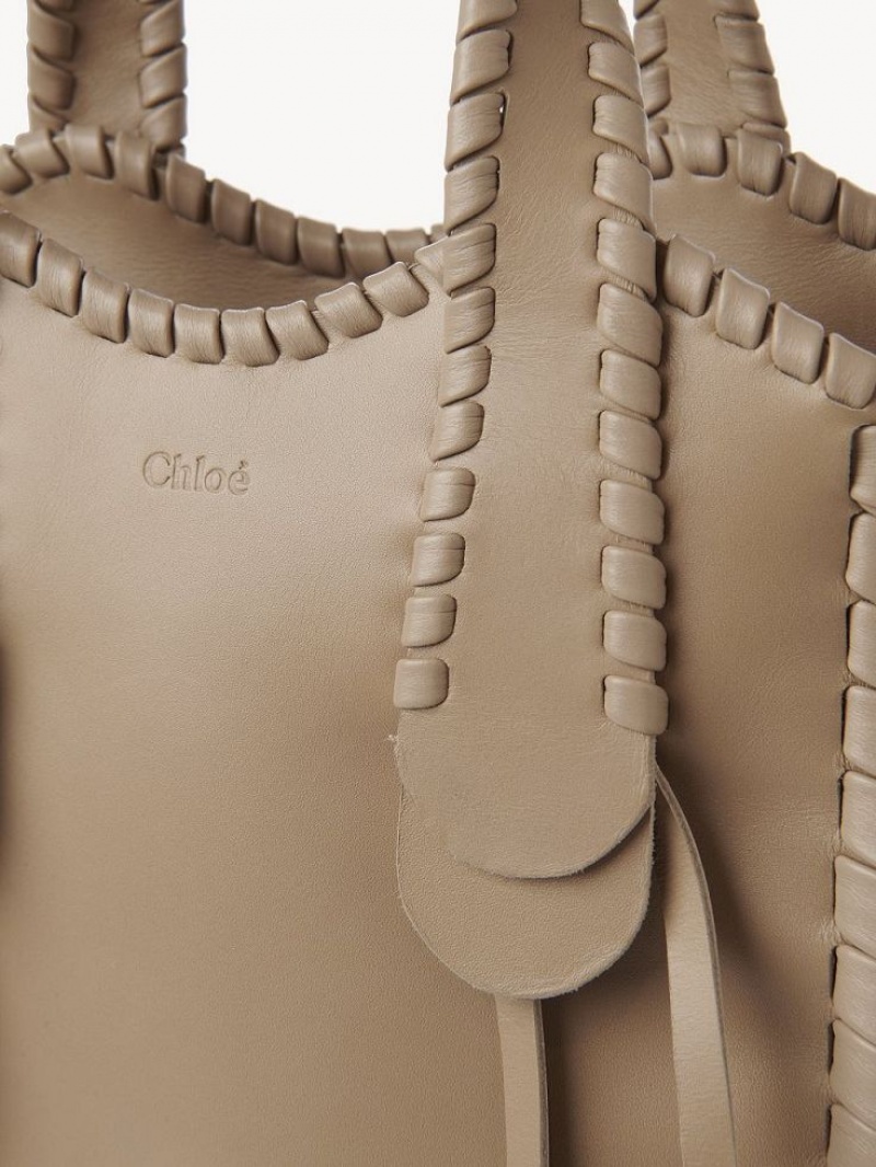 Chloe Small Mony Tote Bags ARGIL BROWN | CHE-SR13400