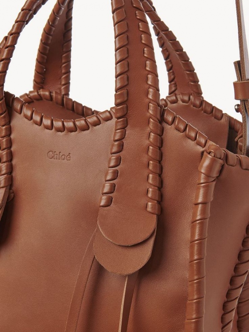 Chloe Small Mony Tote Bags Caramel | CHE-SR13310