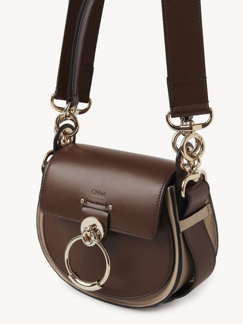 Chloe Small Tess Crossbody Bags ARGIL BROWN | CHE-SR13574