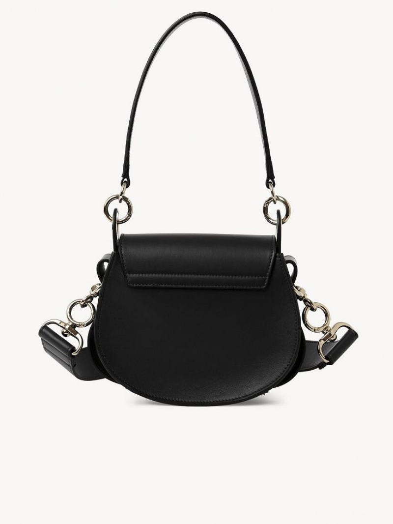 Chloe Small Tess Crossbody Bags Black | CHE-SR13545