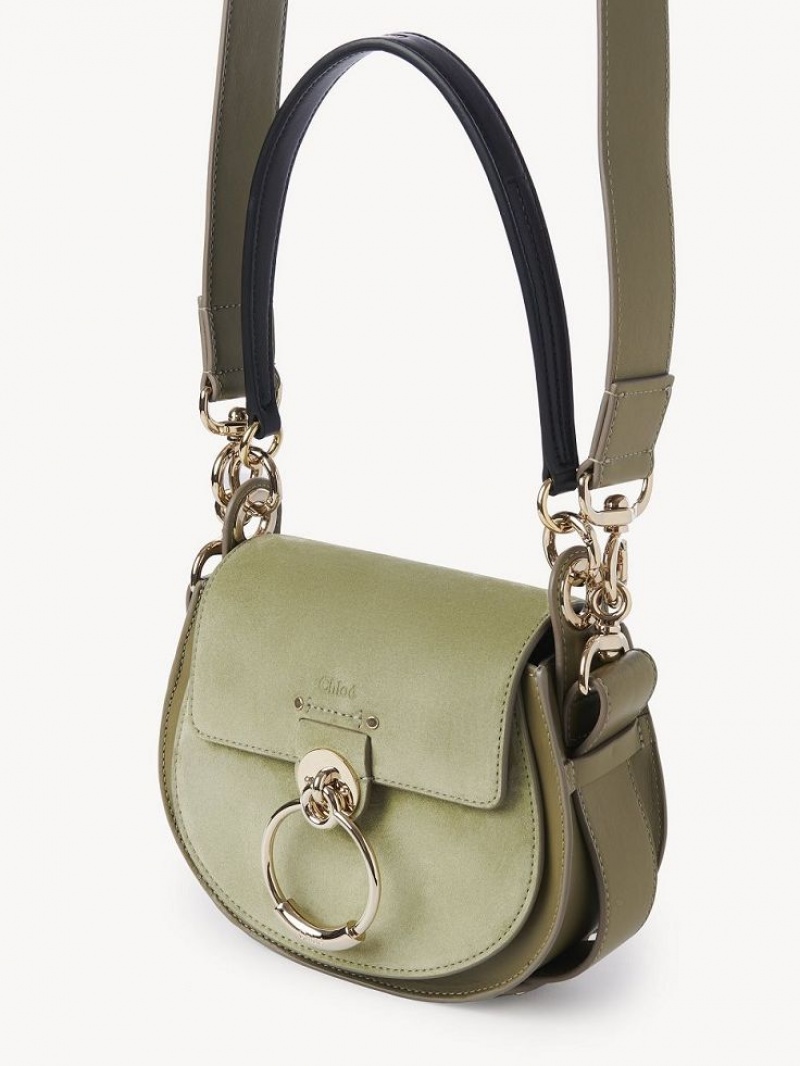 Chloe Small Tess Crossbody Bags LICHEN GREEN | CHE-SR13551