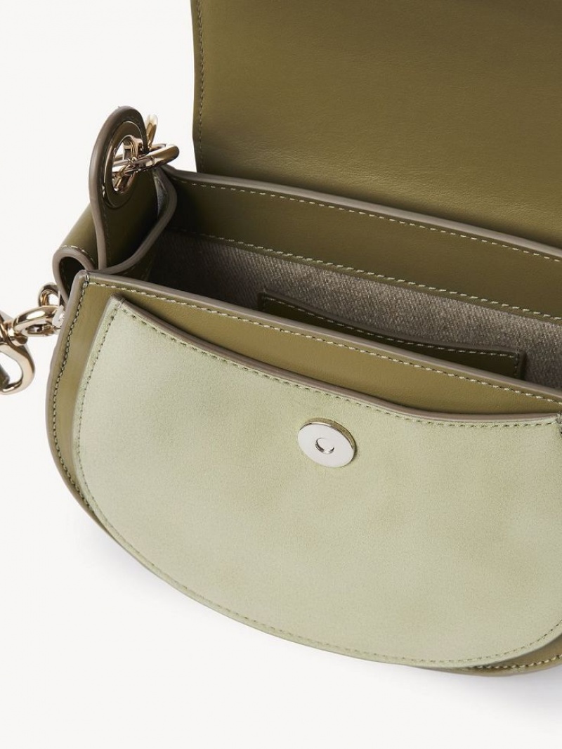 Chloe Small Tess Crossbody Bags LICHEN GREEN | CHE-SR13551