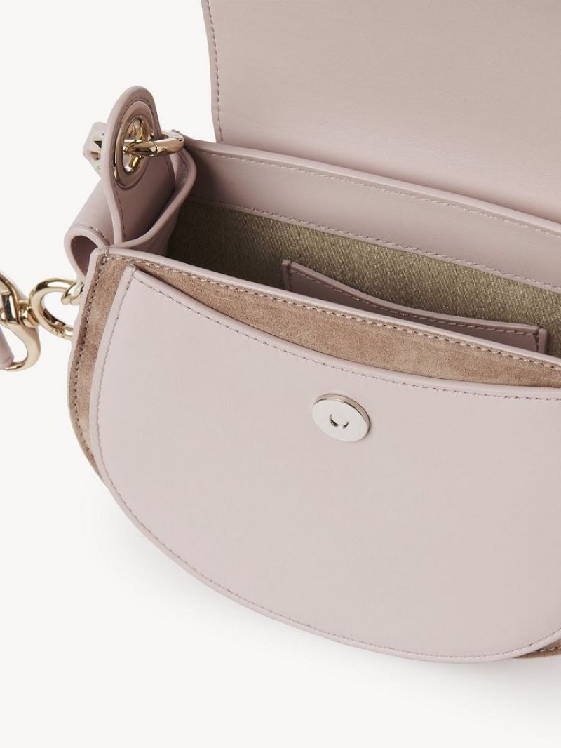 Chloe Small Tess Crossbody Bags Misty Lavender | CHE-SR13544