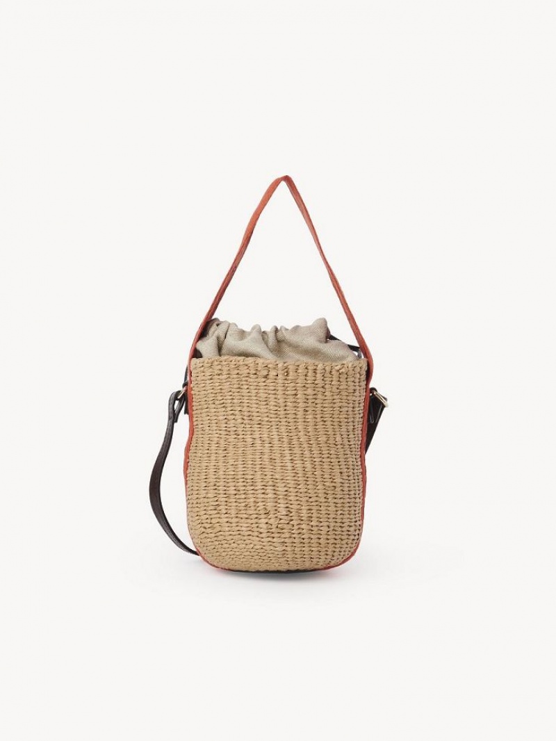 Chloe Small Woody Baskets ORANGE - ORANGE 1 | CHE-SR13645