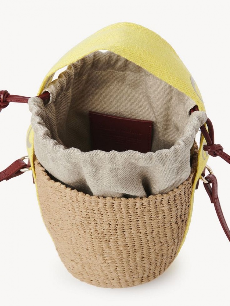 Chloe Small Woody Baskets YELLOW - BEIGE 1 | CHE-SR13644