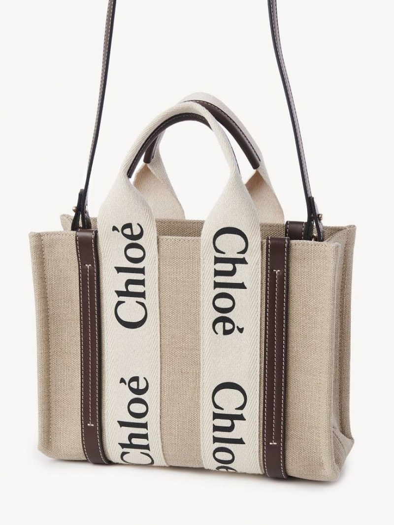 Chloe Small Woody Tote Bags DEEP VIOLINE | CHE-SR13361