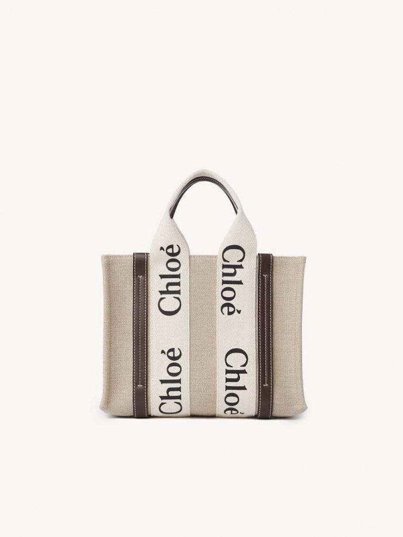 Chloe Small Woody Tote Bags DEEP VIOLINE | CHE-SR13361