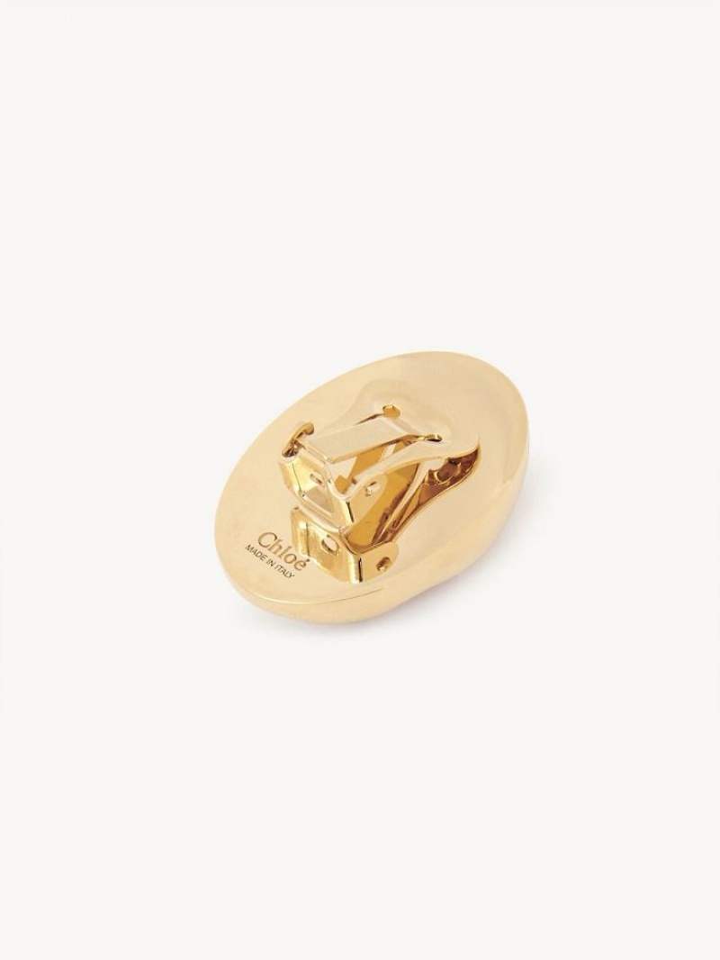 Chloe Sybil Earrings Bright Gold | CHE-SR14457