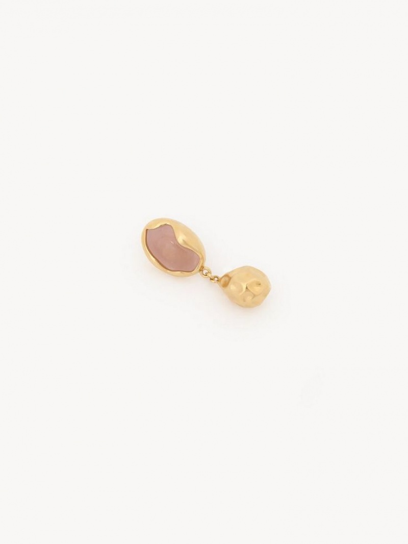 Chloe Sybil Earrings Bright Gold | CHE-SR14459