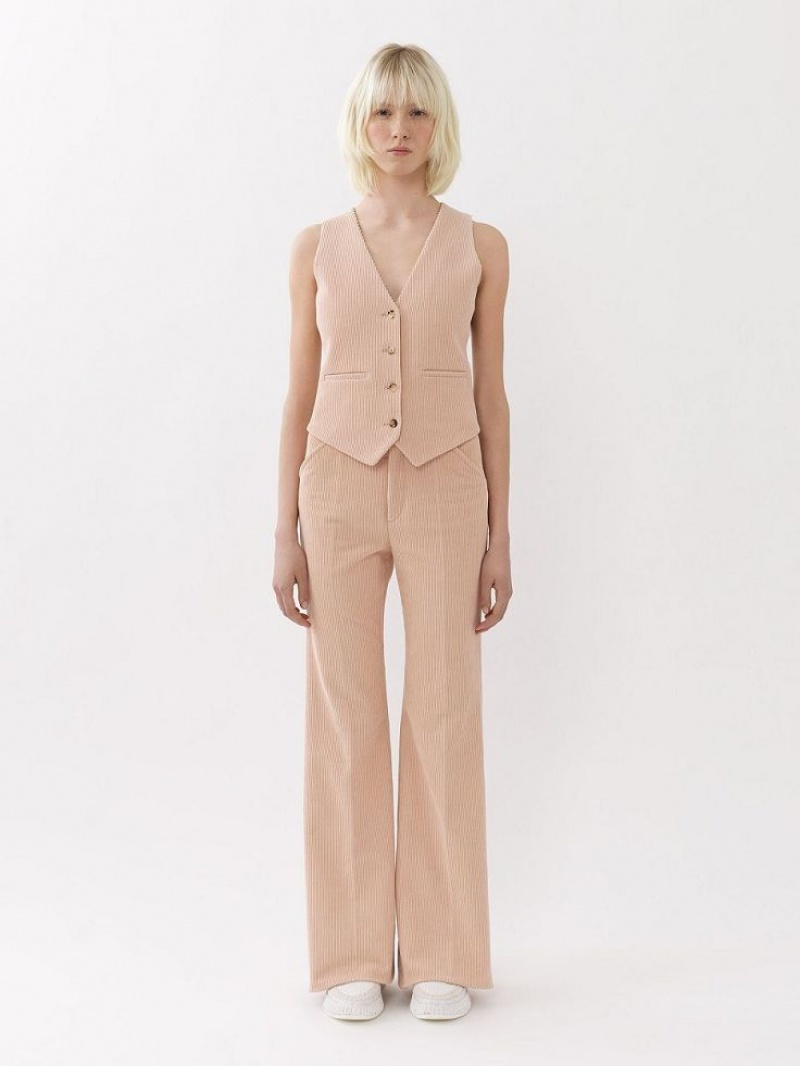 Chloe Tailored Pants Misty Pink | CHE-SR14005