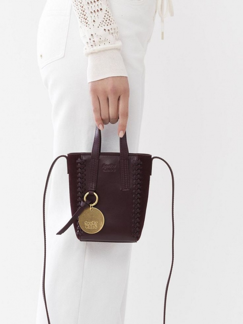 Chloe Tilda Mini Tote Bags FULL VIOLINE | CHE-SR14706