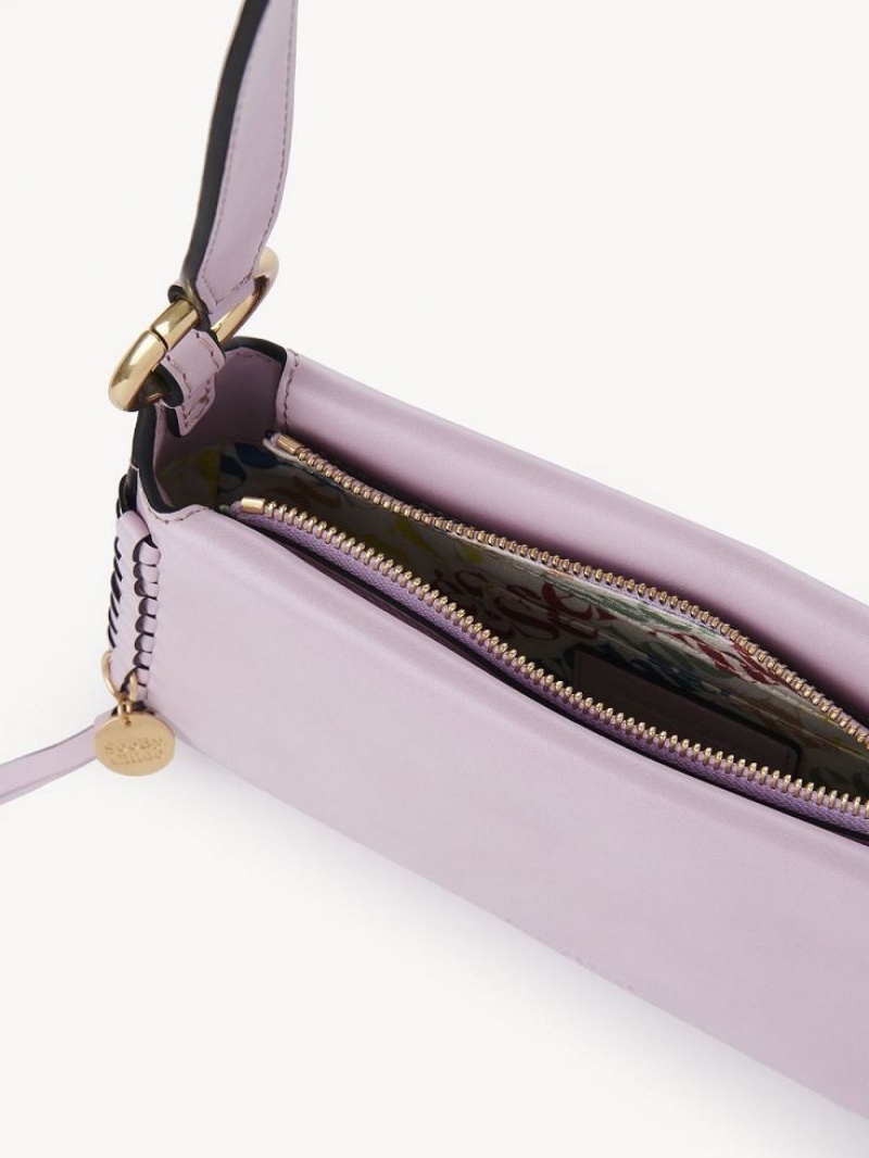 Chloe Tilda Uette Mini Bags Creamy Lilac | CHE-SR14740