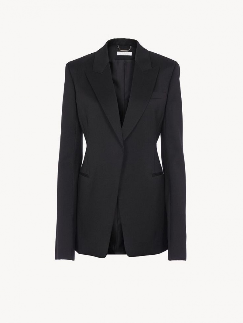 Chloe Tuxedo Jackets Black | CHE-SR13795