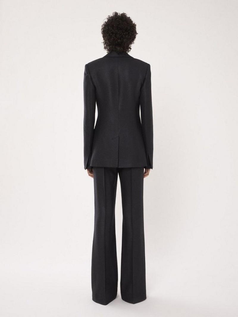 Chloe Two-button Tailored Suiting Black | CHE-SR14028