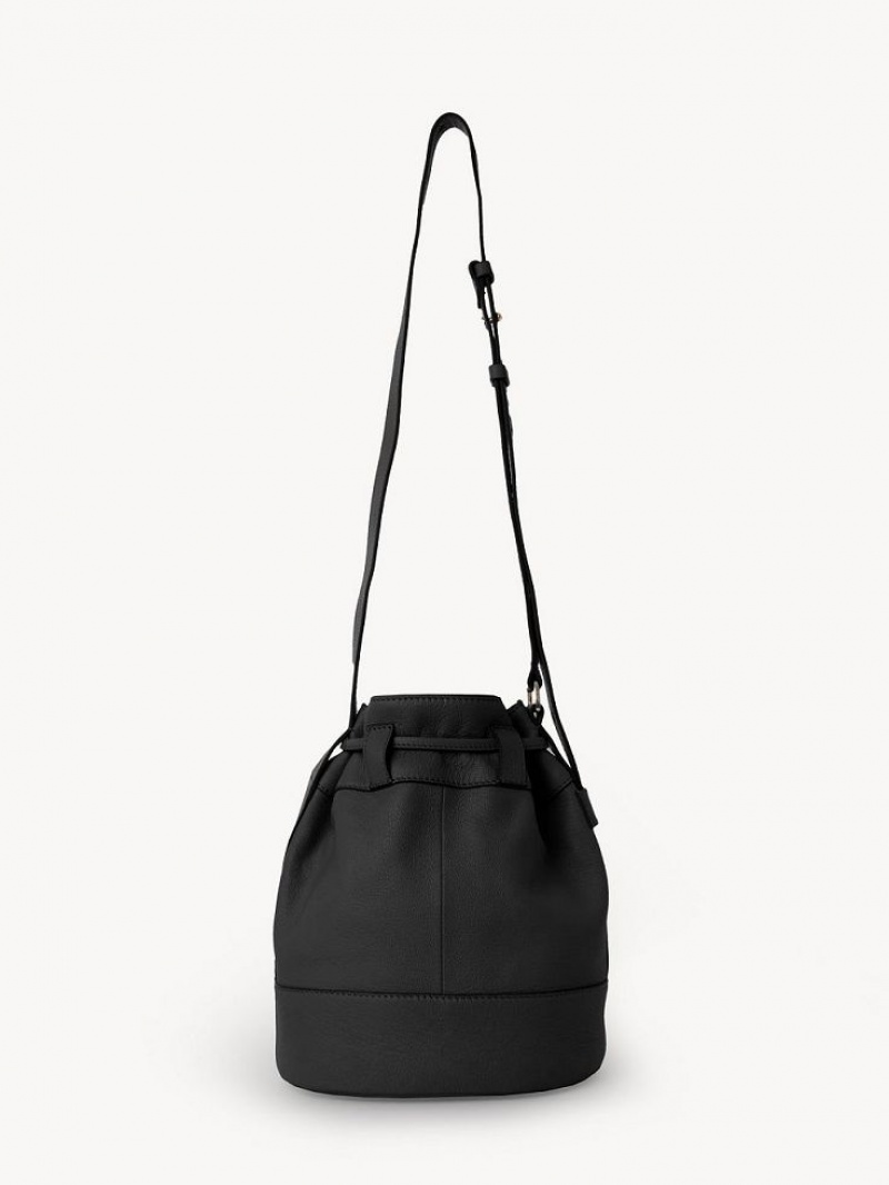 Chloe Vicki Bucket Shoulder Bags Black | CHE-SR14637