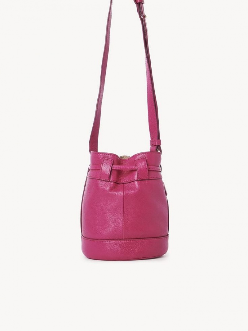 Chloe Vicki Small Bucket Shoulder Bags MAGNETIC PINK | CHE-SR14610