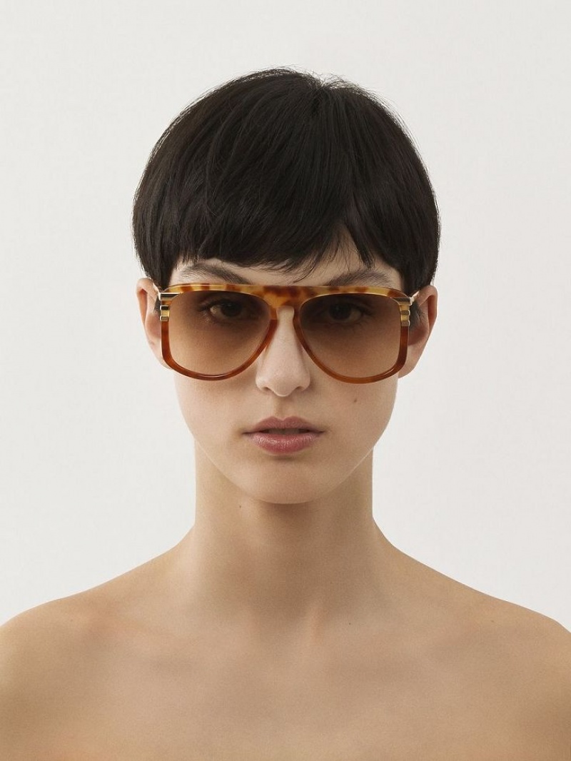 Chloe West Small Sunglasses HAVANA PATCHWORK | CHE-SR14521