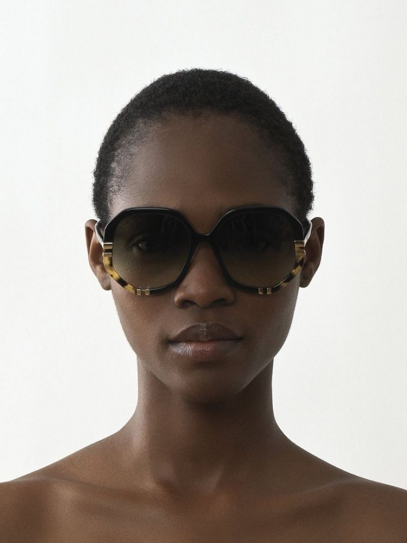 Chloe West Sunglasses BLACK/HAVANA | CHE-SR14560